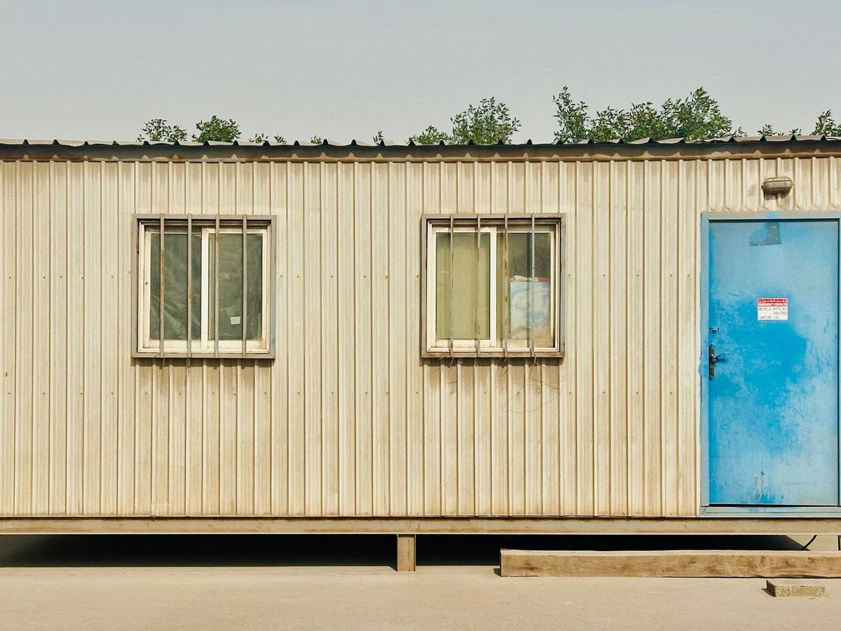 Jobsite office trailer